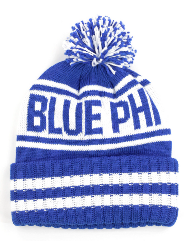 PBS BEANIE - White - Blu Culture Collections