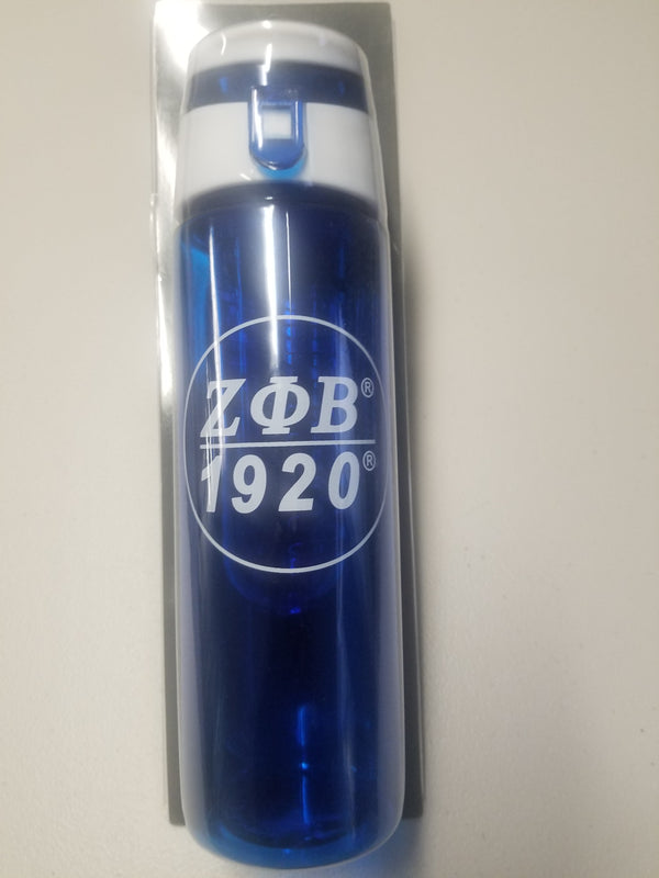 PBS Clear Water Bottle - Blu Culture Collections