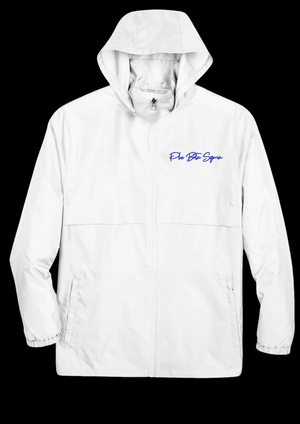 Sigma White Windbreaker