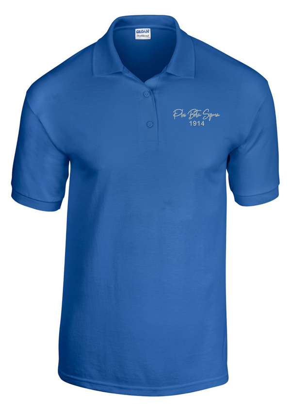 Script Polo Dri-Fit - Blu Culture Collections