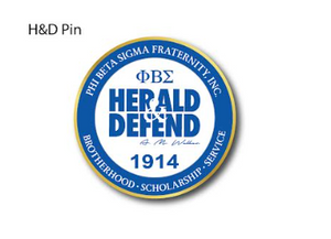 Herald and Defend Pin