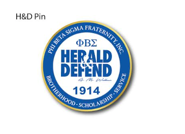 Herald and Defend Pin