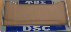 DSC License Plate Cover