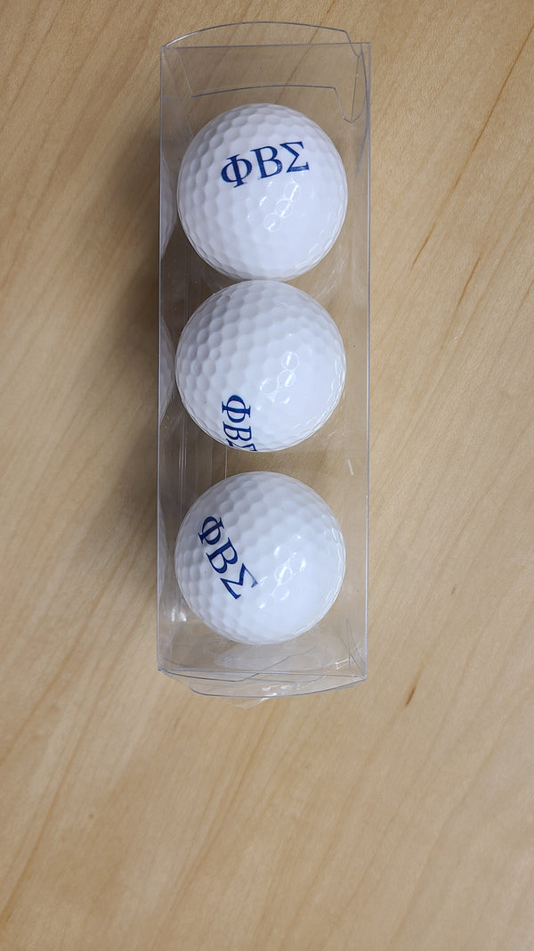 3 Pack Golf Balls