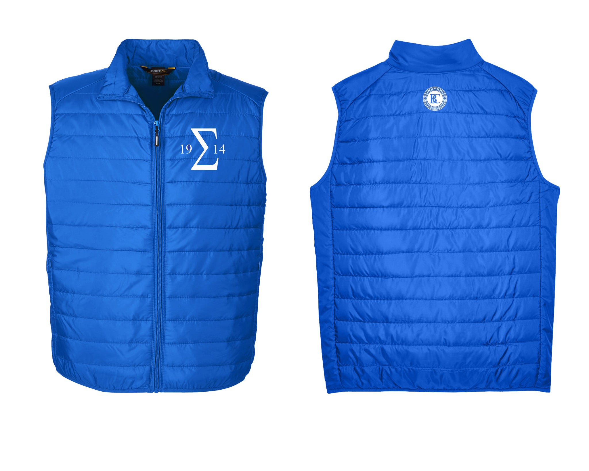 Sigma Royal Puff Vest - Blu Culture Collections
