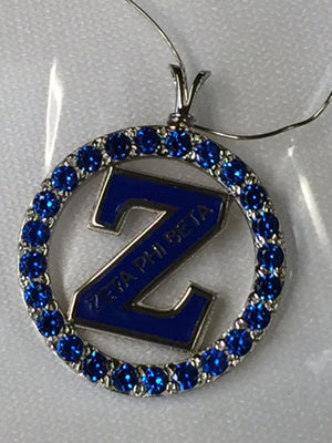 Zeta Phi Beta Z pendant