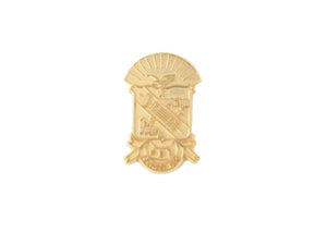 Phi Beta Sigma Shield in Gold Kase