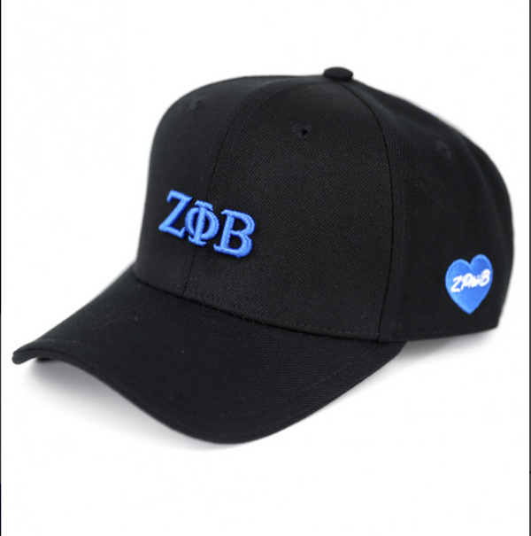 Zeta Baseball Cap - Black