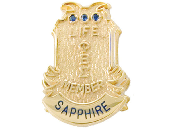Sapphire Level Life Member Pin (M)